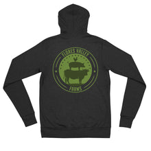 Load image into Gallery viewer, Flores Valley Farms Zip Hoodie