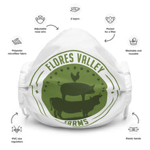 Load image into Gallery viewer, Flores Valley Farms Premium Face Mask
