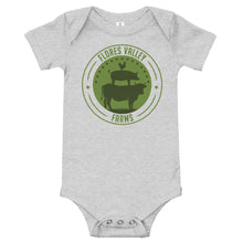 Load image into Gallery viewer, Flores Valley Farms Baby Short Sleeve One Piece
