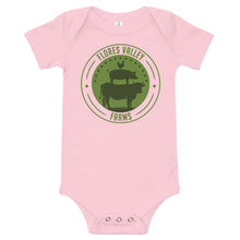 Load image into Gallery viewer, Flores Valley Farms Baby Short Sleeve One Piece
