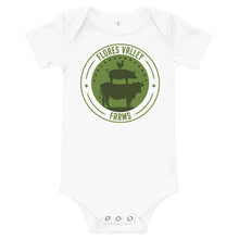 Load image into Gallery viewer, Flores Valley Farms Baby Short Sleeve One Piece
