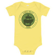 Load image into Gallery viewer, Flores Valley Farms Baby Short Sleeve One Piece
