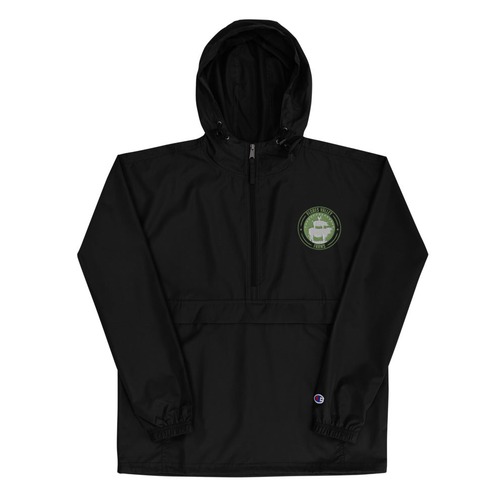 Flores Valley Farms Embroidered Champion Packable Jacket